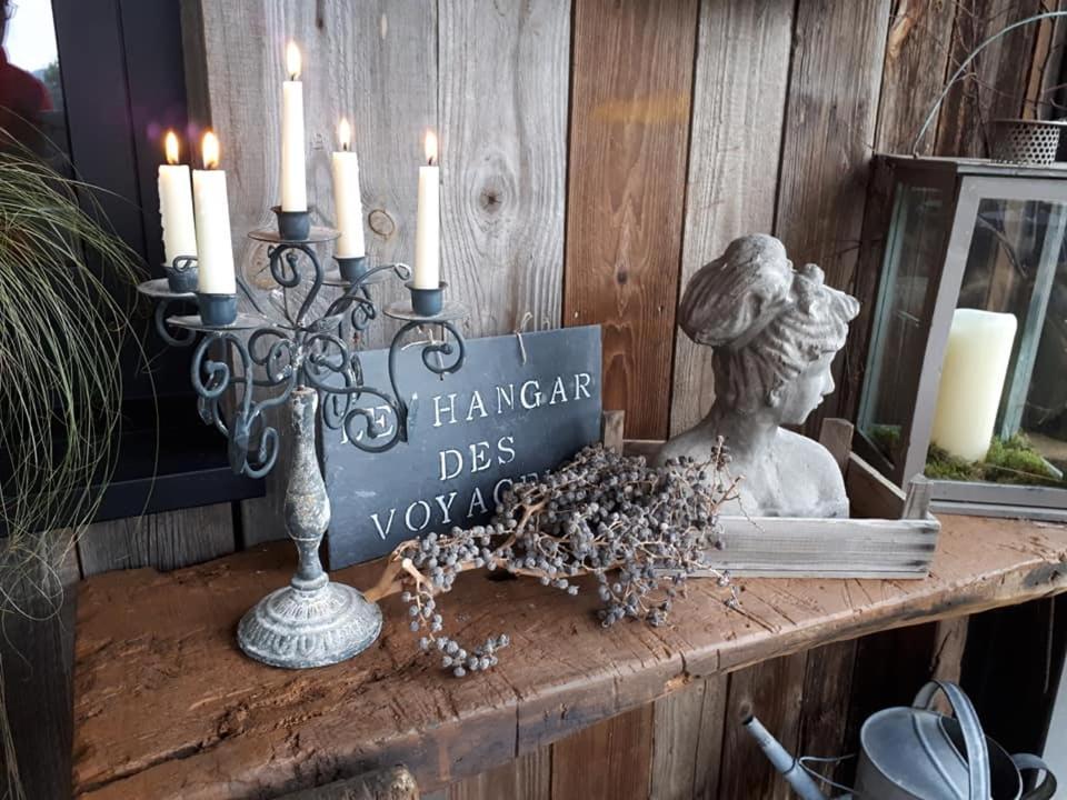 Le Hangar Des Voyageurs Petit-Halleux Ngoại thất bức ảnh